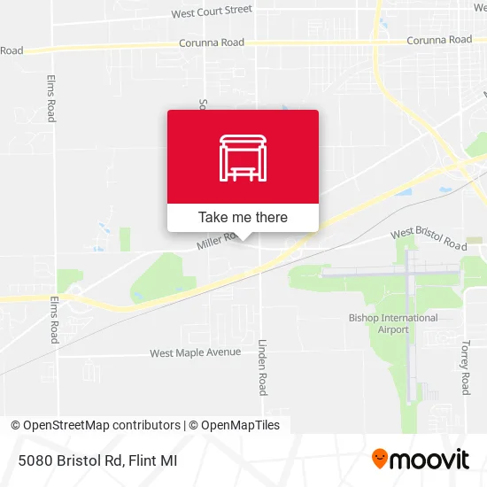 Mapa de 5080 Bristol Rd