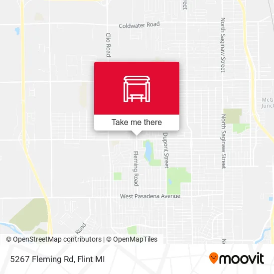 Mapa de 5267 Fleming Rd