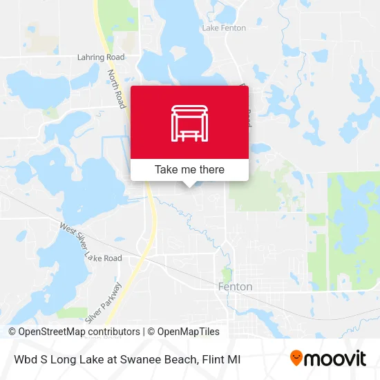 Mapa de Wbd S Long Lake at Swanee Beach
