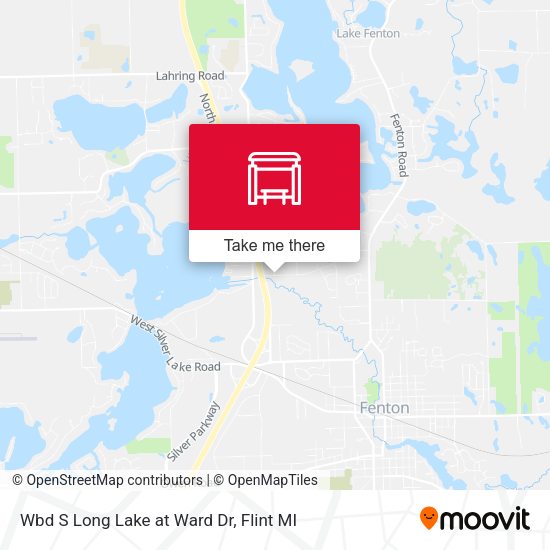 Mapa de Wbd S Long Lake at Ward Dr