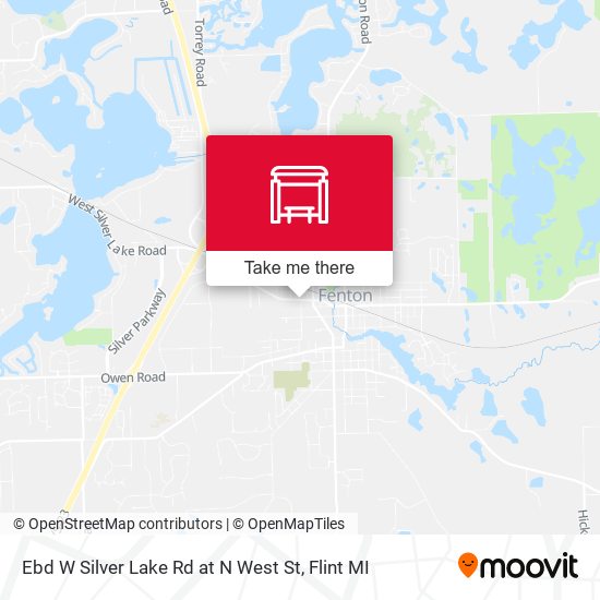 Ebd W Silver Lake Rd at N West St map