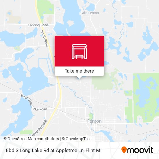Mapa de Ebd S Long Lake Rd at Appletree Ln