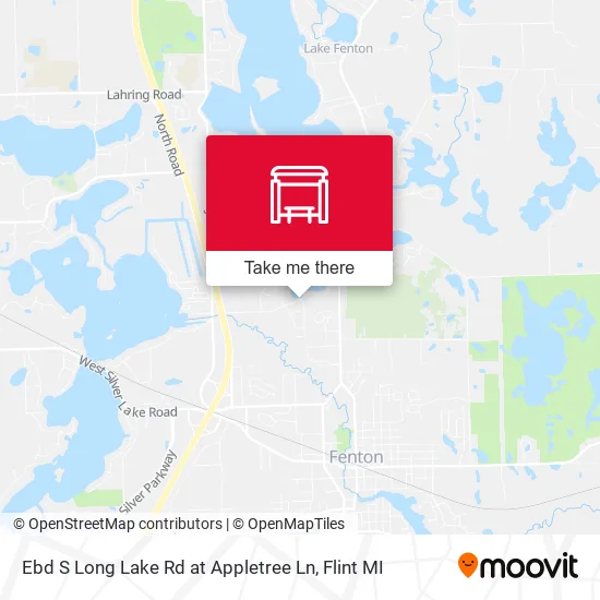 Mapa de Ebd S Long Lake Rd at Appletree Ln