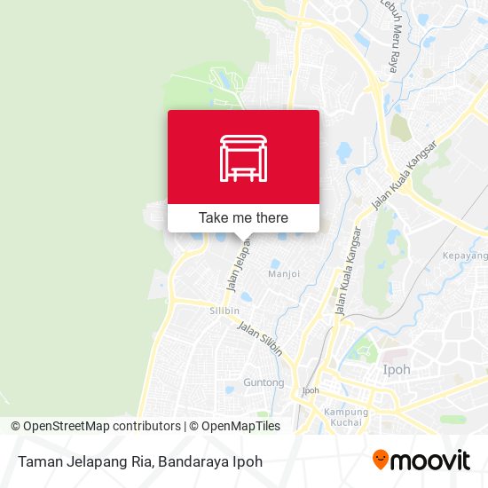 Taman Jelapang Ria map