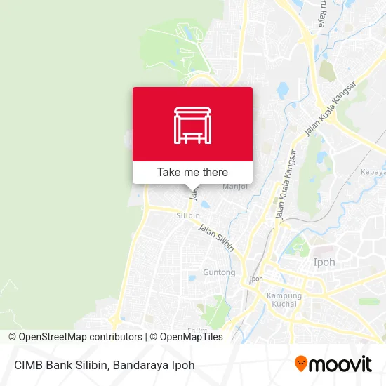 CIMB Bank Silibin map