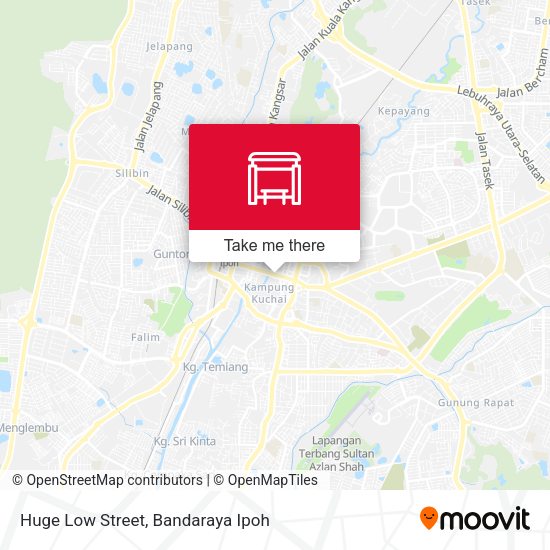 Huge Low Street map
