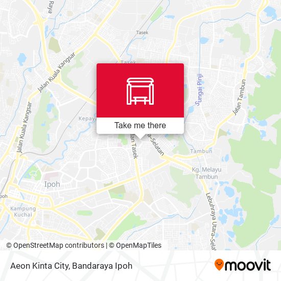 Aeon Kinta City map