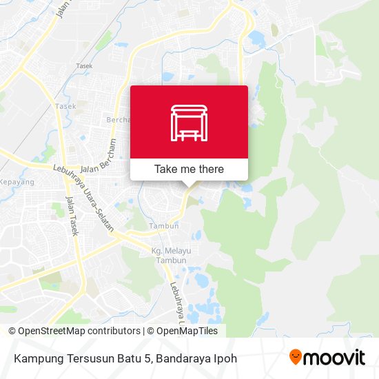 Peta Kampung Tersusun Batu 5