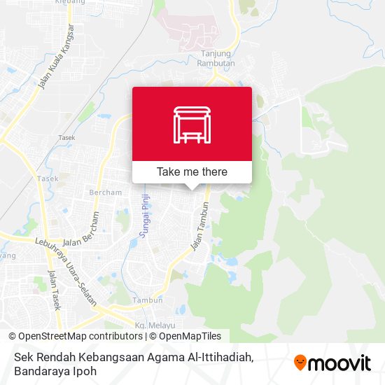 Sek Rendah Kebangsaan Agama Al-Ittihadiah map