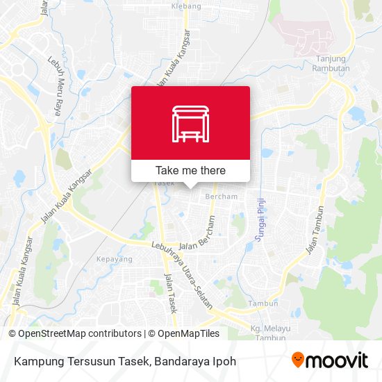 Peta Kampung Tersusun Tasek