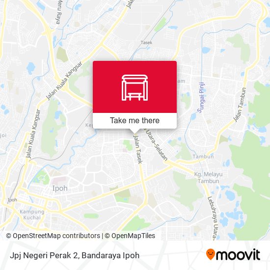 Jpj Negeri Perak 2 map