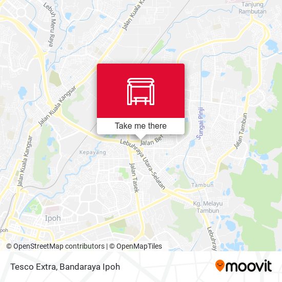 Tesco Extra map