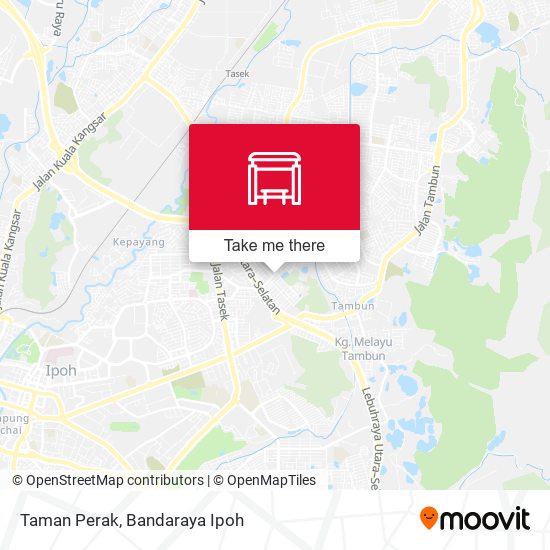 Peta Taman Perak