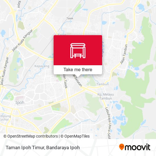 Taman Ipoh Timur map