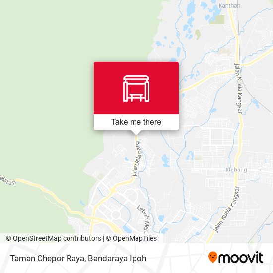Peta Taman Chepor Raya