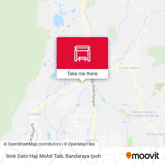 Smk Dato Haji Mohd Taib map