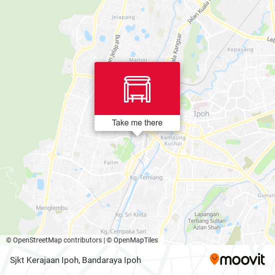 Sjkt Kerajaan Ipoh map