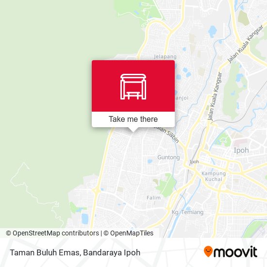 Peta Taman Buluh Emas