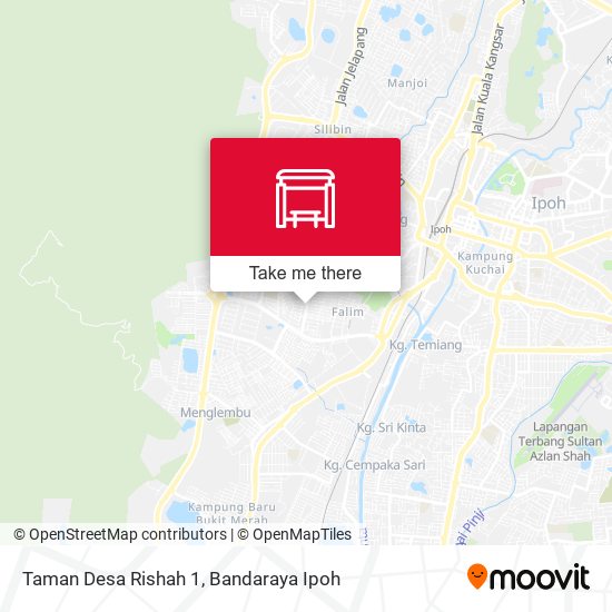 Peta Taman Desa Rishah 1