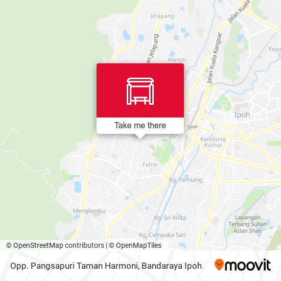 Opp. Pangsapuri Taman Harmoni map