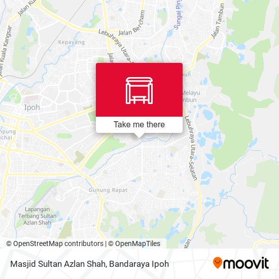 Masjid Sultan Azlan Shah map