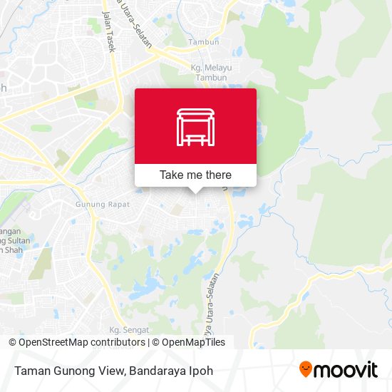 Taman Gunong View map