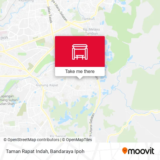Peta Taman Rapat Indah