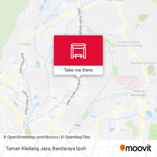 Taman Kledang Jaya map