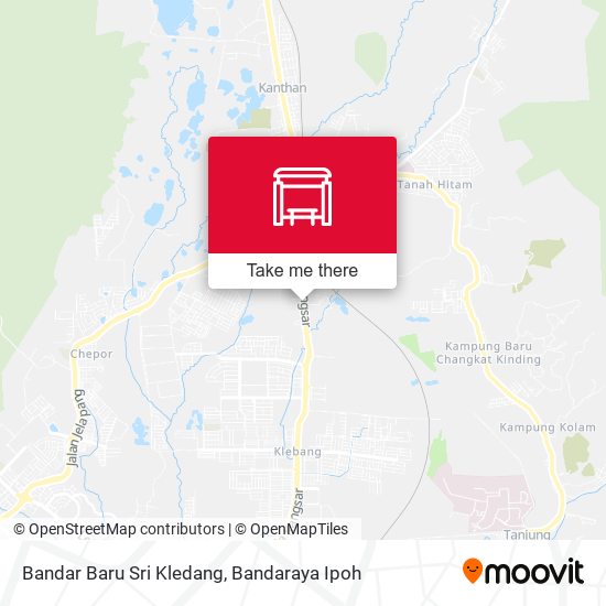 Peta Bandar Baru Sri Kledang