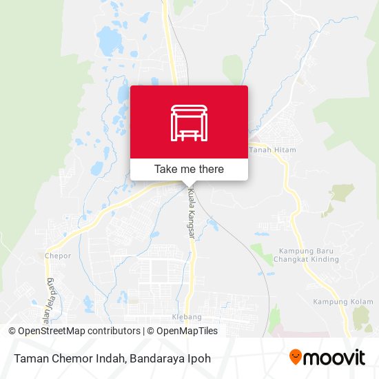 Peta Taman Chemor Indah