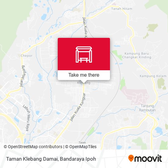 Peta Taman Klebang Damai