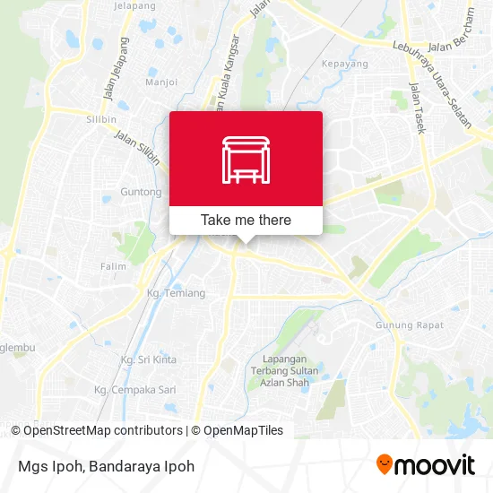 Mgs Ipoh map