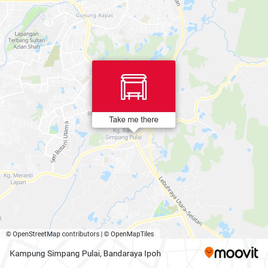 Kampung Simpang Pulai map