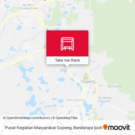 Pusat Kegiatan Masyarakat Gopeng map