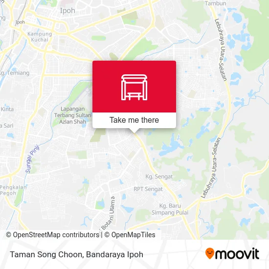 Taman Song Choon map