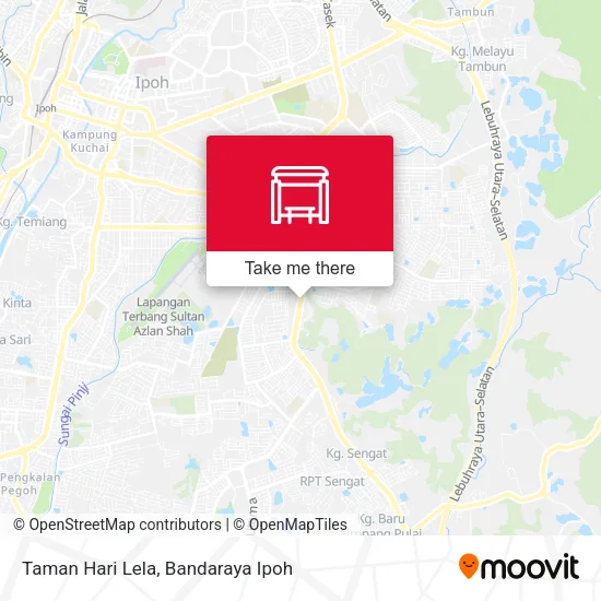 Peta Taman Hari Lela