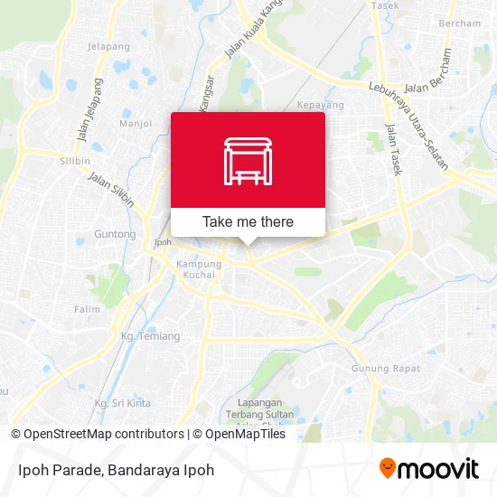 Ipoh Parade map
