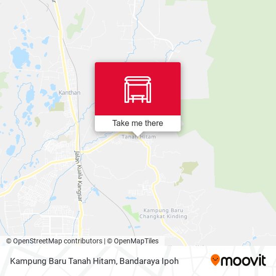 Kampung Baru Tanah Hitam map