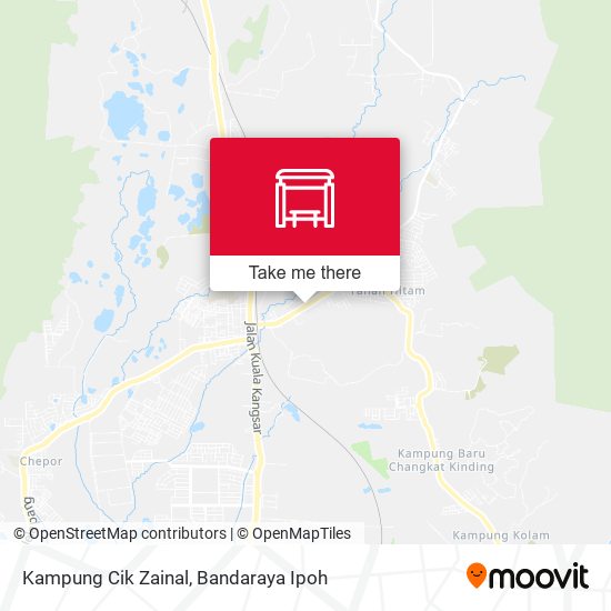 Kampung Cik Zainal map