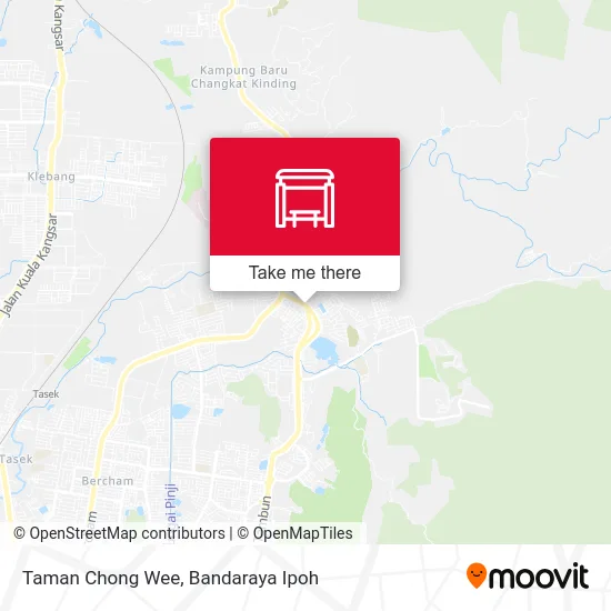 Taman Chong Wee map