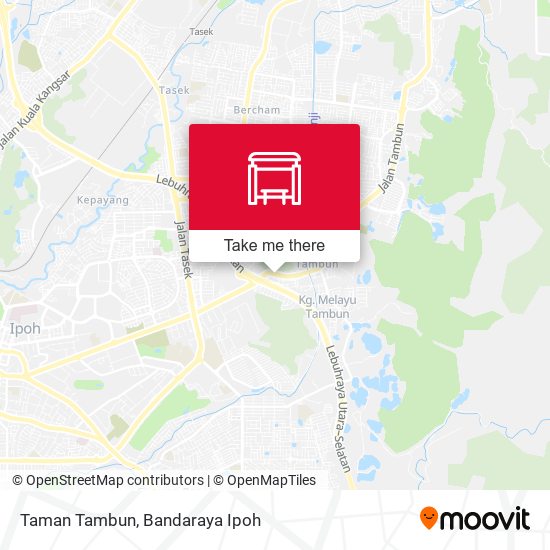 Taman Tambun map