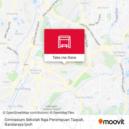 Gimnasium Sekolah Raja Perempuan Taayah map