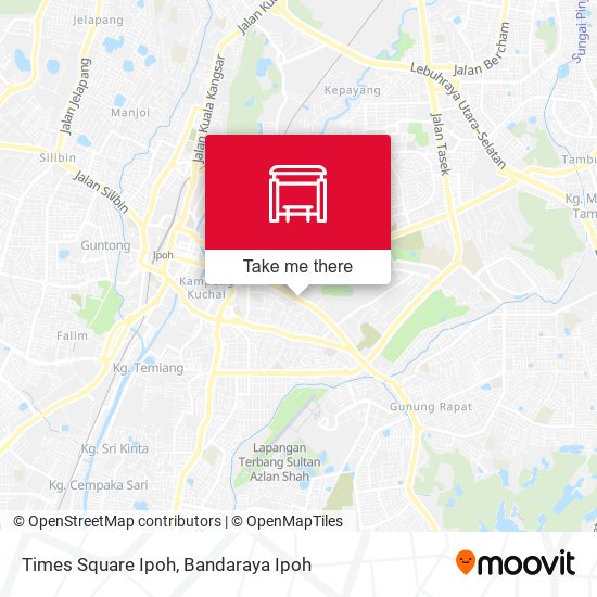 Times Square Ipoh map