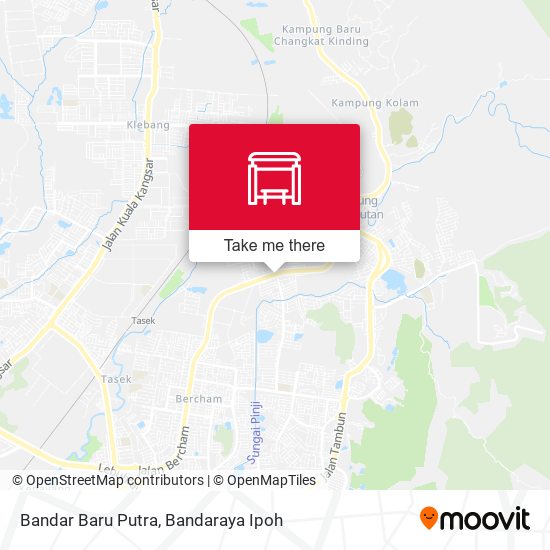 Peta Bandar Baru Putra