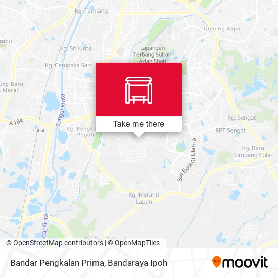 Bandar Pengkalan Prima map