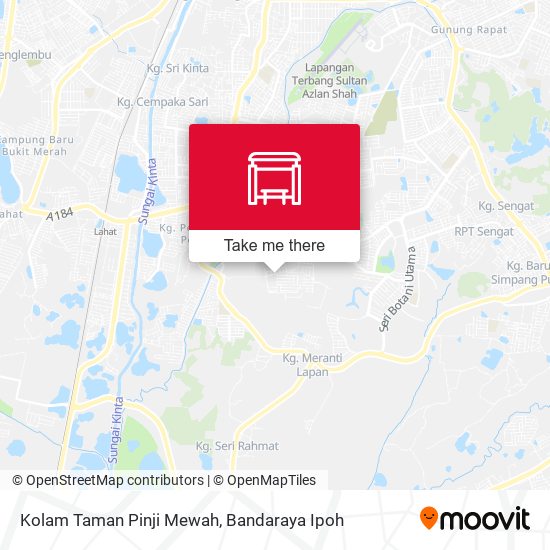Kolam Taman Pinji Mewah map