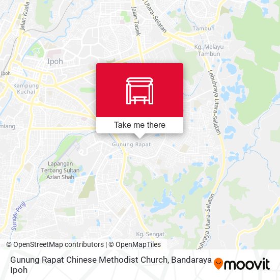 Gunung Rapat Chinese Methodist Church map