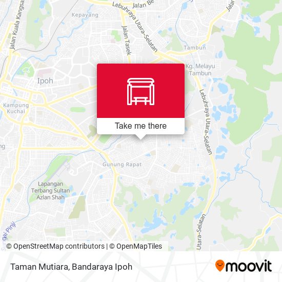 Taman Mutiara map