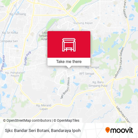 Peta Sjkc Bandar Seri Botani