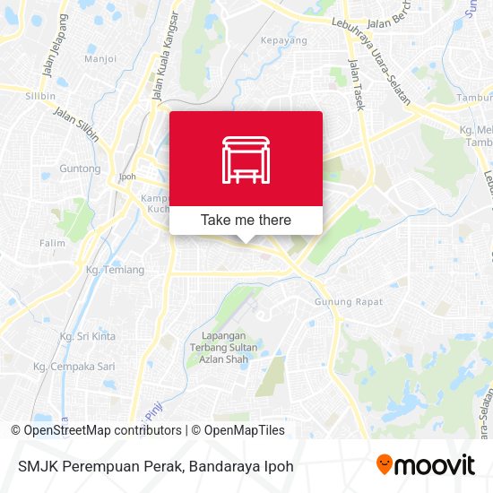 SMJK Perempuan Perak map